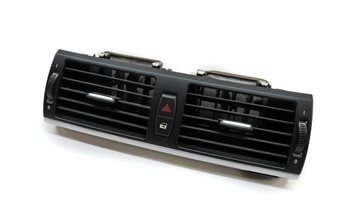 2011 BMW X5 (E70) FRONT CENTER DASH A/C HEATER DUAL AIR VENT (Black) — exact item pictured